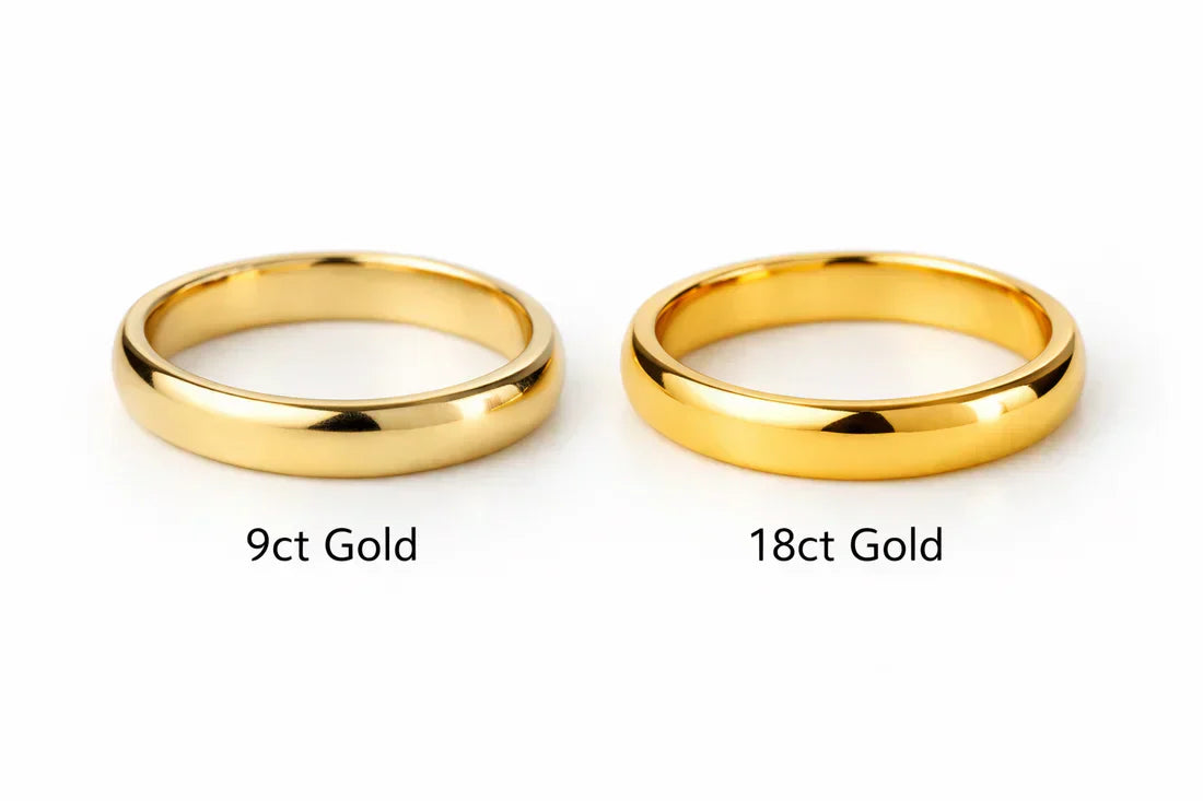 9ct Gold vs 18ct Gold
