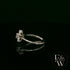 Swarovski Silver & White CZ Floral Ring