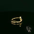 18ct Yellow Gold Royal Blue Pear-Cut Sapphire & Diamond Ring