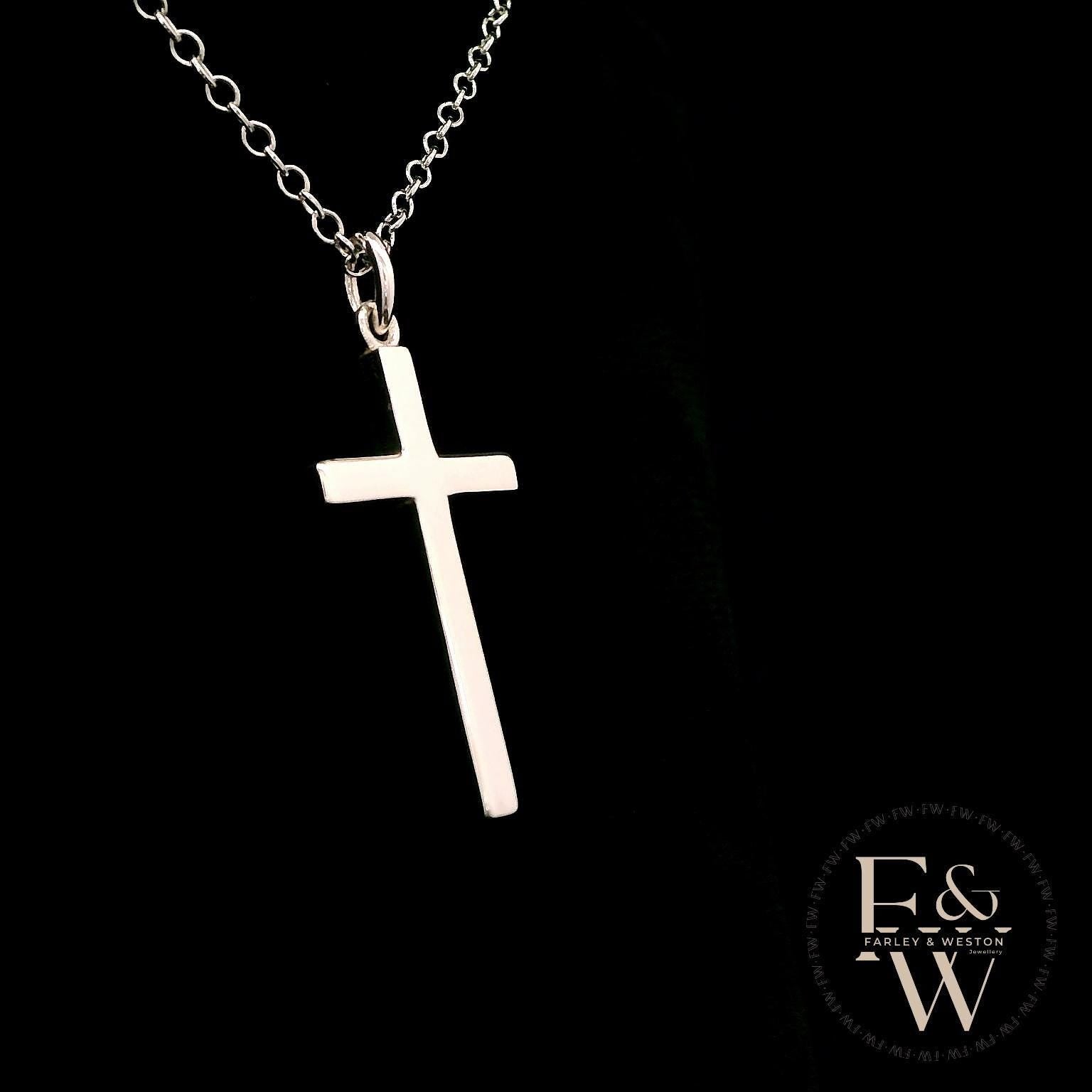 Silver Cross Pendant