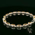 Sterling Silver Oval Citrine Bracelet
