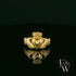 9ct Yellow Gold Claddagh Ring