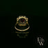18ct White and Yellow Gold Burmese Ruby & Diamond Ring