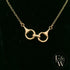 9ct Yellow Gold Equestrian Necklace