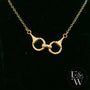 9ct Yellow Gold Equestrian Necklace