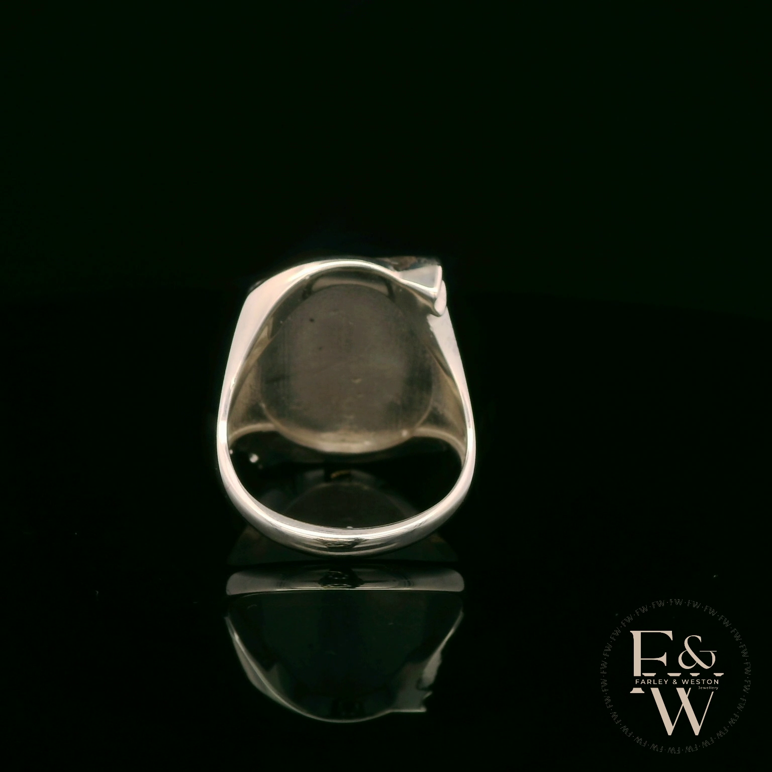 Birmingham City Football Club Sterling Silver Logo Signet Ring