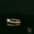 9ct White Gold Single Stone White Moissanite Ring