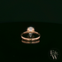 9ct Rose Gold 2ct White CZ Single Stone Ring