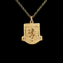 9ct Yellow Gold Medium Aston Villa Emblem Pendant