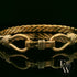 Twist Bangle Heavy Handmade 9ct Gold 46g UK Hallmarked
