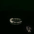 Moissanite & 9ct White Gold Half-Eternity Ring
