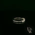9ct White Gold Diamond Half Eternity Ring