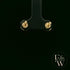 18ct Yellow Gold Emerald-Cut Emerald & Diamond Studs