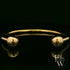 Torque Bangle Heavy Handmade 9ct Gold 28g UK Hallmarked