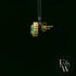 18ct Yellow Gold Oval-Cut Emerald & Diamond Studs