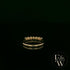 9ct Yellow Gold Lab Grown Diamond Half Eternity Ring