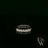 9ct White Gold Lab Grown Diamond Half Eternity Ring