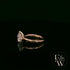 Double Moissanite & 9ct Rose Gold Ring
