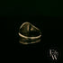 9ct Yellow Gold Welsh Feather Signet Ring