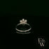 Swarovski Silver & White CZ Floral Ring