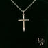 Sterling Silver Small Plain Cross Pendant
