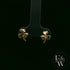 3 Leaf Clover 9ct Yellow Gold Studs