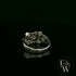 Diamond Unique 9ct White Gold Raindance Ring