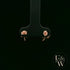 3 Leaf Clover 9ct Rose Gold Studs