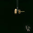 18ct Yellow Gold Emerald-Cut Ruby & Diamond Studs
