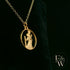 9ct Yellow Gold Saint Christopher Pendant