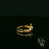 9ct Yellow Gold Heart-Shaped Green Agate Cabochon Claddagh Ring