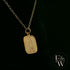 9ct Solid Yellow Gold Saint Christopher Pendant