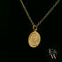 9ct Yellow Gold Saint Christopher Pendant