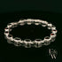Sterling Silver Oval Garnet Bracelet