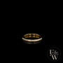 9ct Yellow Gold Channel Set Diamond Half-Eternity Ring