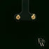 18ct Yellow Gold Emerald-Cut Ruby & Diamond Studs
