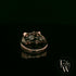 Lab-Grown Diamond 9ct Rose and White Gold Raindance Ring