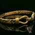 Twist Bangle Heavy Handmade 9ct Gold 46g UK Hallmarked