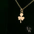 9ct Yellow Gold 3 Leaf Clover Pendant