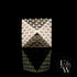 Heavy Silver Textured Pyramid Ring