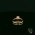 9ct Rose Gold Pink CZ Solitaire Ring