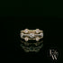Lab Grown Diamond 9ct Yellow and White Gold Raindance Ring