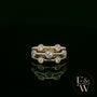 Lab Grown Diamond 9ct Yellow and White Gold Raindance Ring
