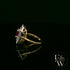 18ct White and Yellow Gold Burmese Ruby & Diamond Ring