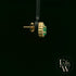 18ct Yellow Gold Oval-Cut Emerald & Diamond Studs