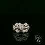 Lab-Grown Diamond 9ct White Gold Raindance Ring