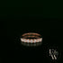 9ct Rose Gold Lab Grown Diamond Half Eternity Ring