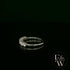 Moissanite & 9ct White Gold Half-Eternity Ring