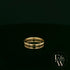 18ct Yellow Gold Round-Cut Diamond Half Eternity Ring