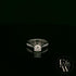 Solitaire Round-Cut Diamond & Platinum Ring